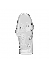 Прозрачная насадка на пенис Booker - 8 см. - Baile - в Уфе купить с доставкой