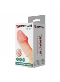 Телесная насадка на пенис Huel - 9 см. - Baile - в Уфе купить с доставкой