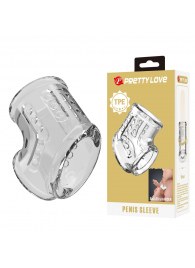 Прозрачная насадка на пенис и мошонку - Baile - в Уфе купить с доставкой