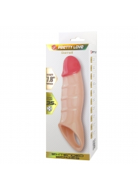 Телесная удлиняющая насадка на пенис Darnel - Baile - в Уфе купить с доставкой