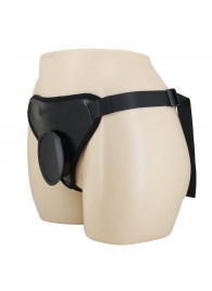 Черные трусики харнесс с платформой Caludio I - Baile - купить с доставкой в Уфе