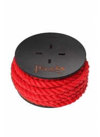 Красная веревка для шибари на катушке - 5 м. - Pecado - купить с доставкой в Уфе