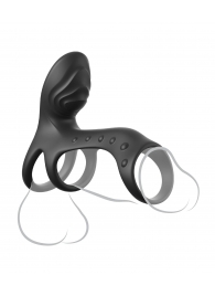 Черная насадка на пенис Ultimate Couples Cage Pro - Pipedream - в Уфе купить с доставкой