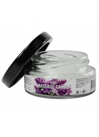 Массажная свеча «Сирень» - 50 мл. - SGAN - купить с доставкой в Уфе