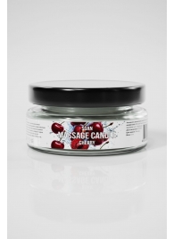 Массажная свеча «Спелая вишня» - 50 мл. - SGAN - купить с доставкой в Уфе