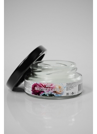 Массажная свеча «Цветущий пион» - 50 мл. - SGAN - купить с доставкой в Уфе