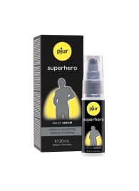 Пролонгатор-сыворотка pjur Superhero Delay Serum - 20 мл. - Pjur - купить с доставкой в Уфе