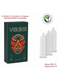 Презервативы YOKIRO Mix - 12 шт. - Sitabella - купить с доставкой в Уфе