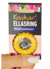 Цветное рельефное эрекционное кольцо Ellasring - Sitabella - в Уфе купить с доставкой