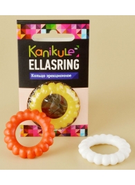 Цветное рельефное эрекционное кольцо Ellasring - Sitabella - в Уфе купить с доставкой