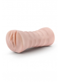 Телесный мастурбатор-вагина Ayumi с вибрацией - Blush Novelties - в Уфе купить с доставкой