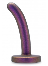 Фиолетовая насадка с гладкой поверхностью Surrender 4.75 Inch Beginner Pegging Dildo - 12 см. - Blush Novelties - купить с доставкой в Уфе