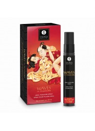 Оральный спрей Waves of Pleasure с ароматом клубники и шампанского - 20 мл. - Shunga - купить с доставкой в Уфе