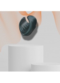 Серый сквозной мастурбатор с вибрацией Manwan Starter - Manwan - в Уфе купить с доставкой