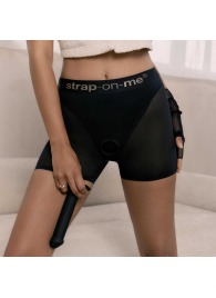 Трусики-шорты для фиксации насадок Strap-on-me Harness Lingerie Halo - size L - Strap-on-me - купить с доставкой в Уфе