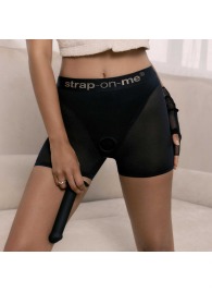 Трусики-шорты для фиксации насадок Strap-on-me Harness Lingerie Halo - size XL - Strap-on-me - купить с доставкой в Уфе