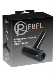 Черный мастурбатор с удобной ручкой Masturbator with 2 Functions - Orion - в Уфе купить с доставкой