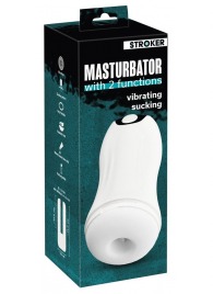 Белый мастурбатор Masturbator with 2 functions - Orion - в Уфе купить с доставкой