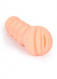 Телесный мастурбатор-вагина с эрекционными кольцами в комплекте - Sexy Girl - в Уфе купить с доставкой