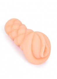 Телесный мастурбатор-вагина с вибропулей и эрекционными кольцами в комплекте - Sexy Girl - в Уфе купить с доставкой