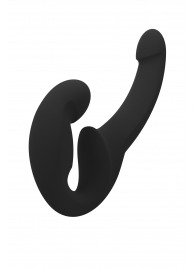 Черный безремневой страпон Share Lite - Fun Factory - купить с доставкой в Уфе