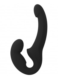 Черный безремневой страпон Share Lite - Fun Factory - купить с доставкой в Уфе