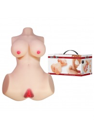 Мастурбатор-торс Aveline с 2 любовными тоннелями - Baile - в Уфе купить с доставкой
