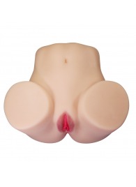 Телесный мастурбатор Julia с 2 любовными каналами - Baile - в Уфе купить с доставкой