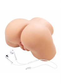 Телесный мастурбатор Olivia с 2 любовными отверстиями - Baile - в Уфе купить с доставкой