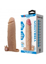 Телесная насадка на пенис Xerxes - 22 см. - Baile - в Уфе купить с доставкой