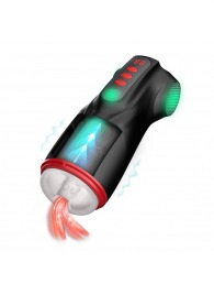 Интерактивный мастурбатор Raven с вакуумом, вибрацией и подсветкой - Shots Media BV - в Уфе купить с доставкой