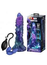 Фиолетовый яйцеродящий фаллоимитатор Duskwalker Sentinal на присоске - 22,4 см. - Baile - купить с доставкой в Уфе