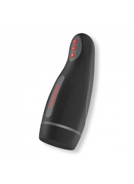 Черный автоматический мастурбатор с управлением через приложение - Oninder - в Уфе купить с доставкой