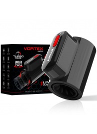 Черный автоматический мастурбатор с режимами поступательных движений и ротации - JAMYJOB - в Уфе купить с доставкой