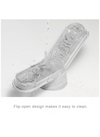 Белый мастурбатор FLIP 0 (ZERO) - Tenga - в Уфе купить с доставкой