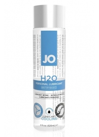 Охлаждающий лубрикант на водной основе JO Personal Lubricant H2O COOLING - 120 мл. - System JO - купить с доставкой в Уфе