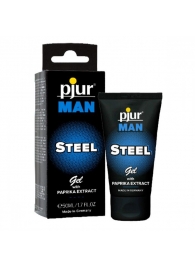 Эрекционный гель для пениса pjur MAN Steel Gel - 50 мл. - Pjur - купить с доставкой в Уфе