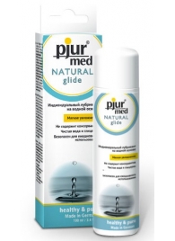 Нейтральный лубрикант на водной основе pjur MED Natural glide - 100 мл. - Pjur - купить с доставкой в Уфе