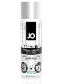 Охлаждающий лубрикант на силиконовой основе JO Personal Premium Lubricant Cooling - 60 мл. - System JO - купить с доставкой в Уфе