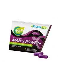 Капсулы для мужчин Man s Power+ с гранулированным семенем - 10 капсул (0,35 гр.) - SuperCaps - купить с доставкой в Уфе