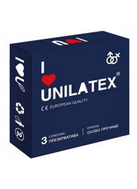 Ультрапрочные презервативы Unilatex Extra Strong - 3 шт. - Unilatex - купить с доставкой в Уфе