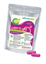 Возбуждающие капсулы Ladys Life - 2 капсулы (0,35 гр.) - SuperCaps - купить с доставкой в Уфе