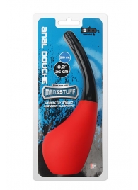 Анальный душ MENZSTUFF 310ML ANAL DOUCHE RED/BLACK - Dream Toys - купить с доставкой в Уфе