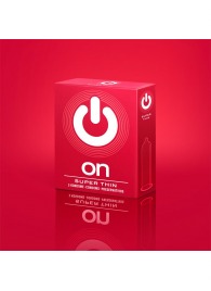 Супертонкие презервативы ON) Super Thin - 3 шт. - ON) - купить с доставкой в Уфе