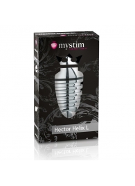 Анальный плаг для электростимуляции Hector Helix Buttplug L - 11,5 см. - MyStim - купить с доставкой в Уфе