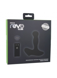 Чёрный перезаряжаемый массажёр предстательной железы NEXUS Revo Slim - Nexus Range - в Уфе купить с доставкой Чёрный перезаряжаемый массажёр предстательной железы NEXUS Revo Slim - Nexus Range - в Уфе купить с доставкой