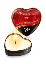 Массажная свеча с ароматом бубль-гума Bougie Massage Candle - 35 мл. - Plaisir Secret - купить с доставкой в Уфе