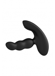 Черный силиконовый стимулятор простаты Levett Nitoc с пультом ДУ - Levett - в Уфе купить с доставкой