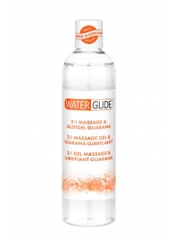 Гель-смазка 2-в-1 MASSAGE   LUBRICANT GUARANA - 300 мл. - Waterglide - купить с доставкой в Уфе