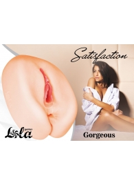 Мастурбатор с 2 тоннелями Satisfaction Gorgeous - Lola Games - в Уфе купить с доставкой